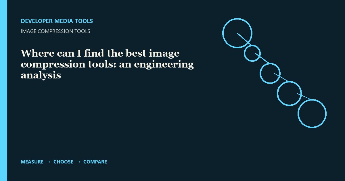 Where can I find the best image compression tools: an engineering analysis