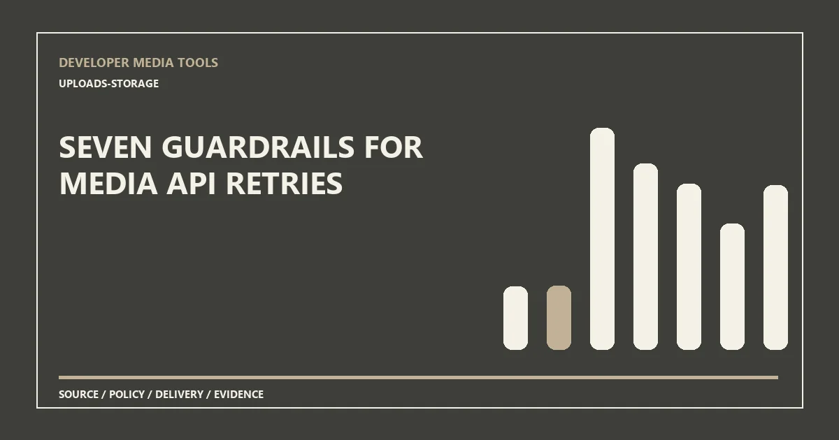 Seven guardrails for media API retries