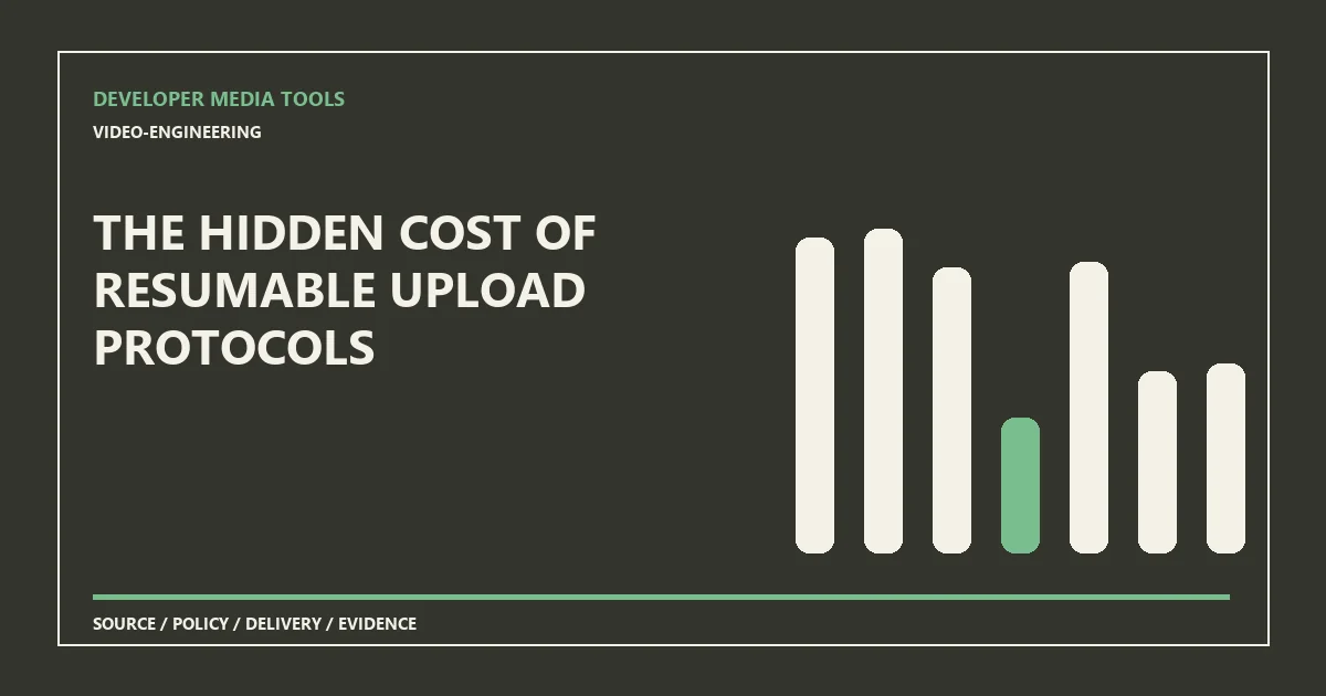 The hidden cost of resumable upload protocols